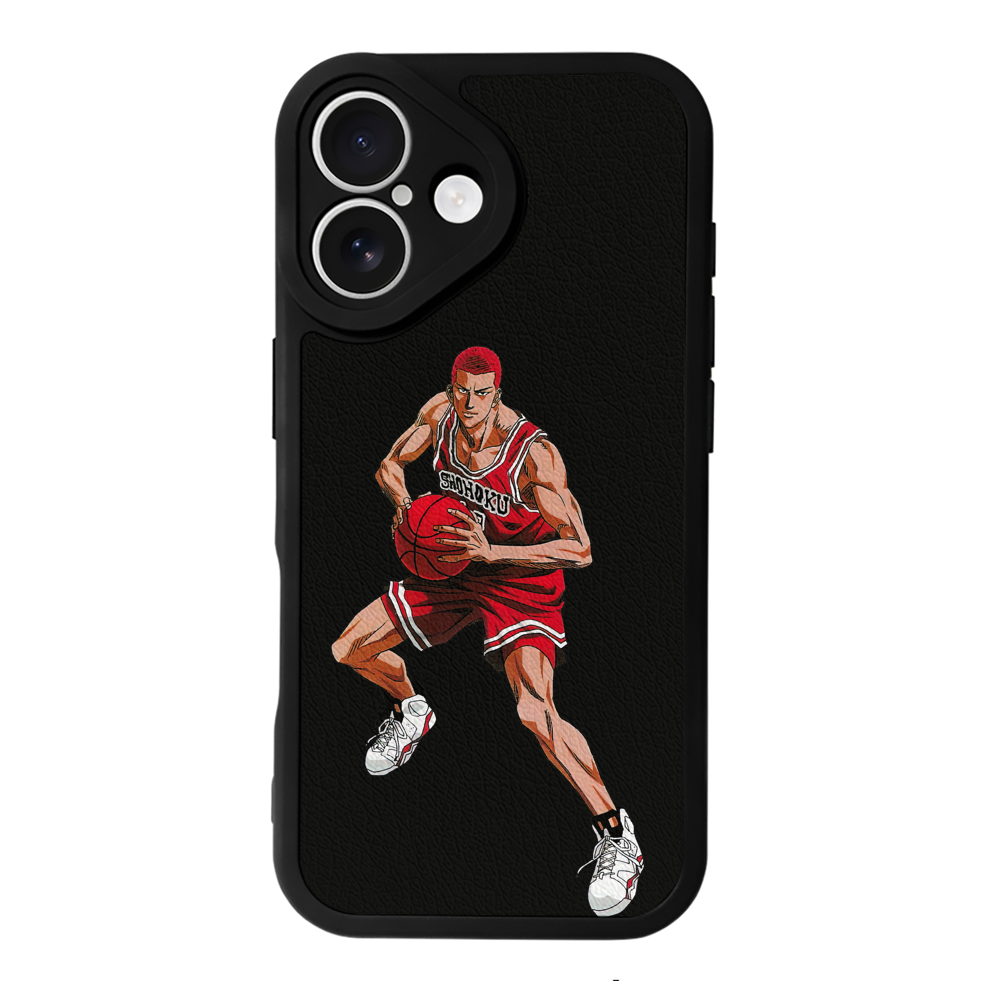（画像用） SLAM DUNK／スラムダンク 【iPhone 16シリーズ対応】シリコンスマホケース（レザー調） 材質：シリコン